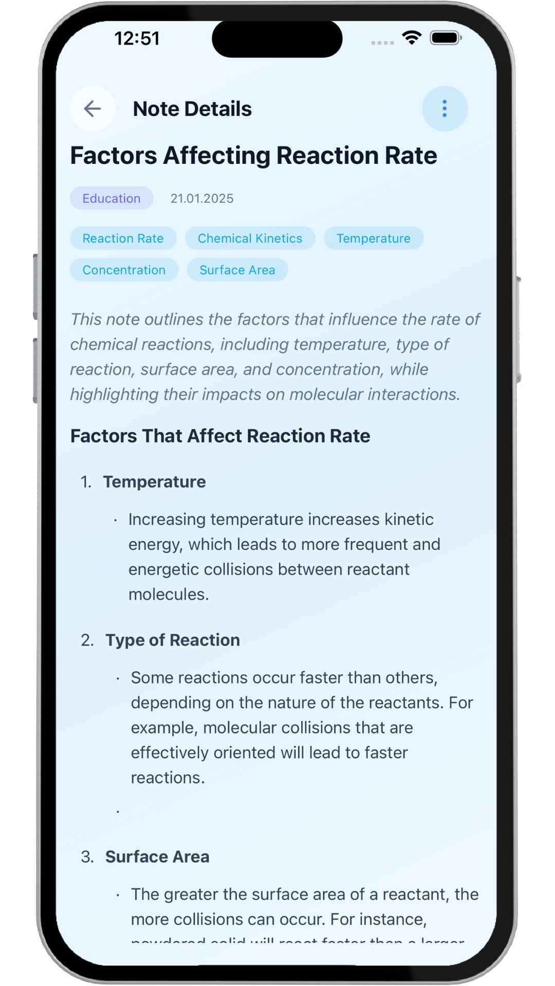 ThunderNotes App